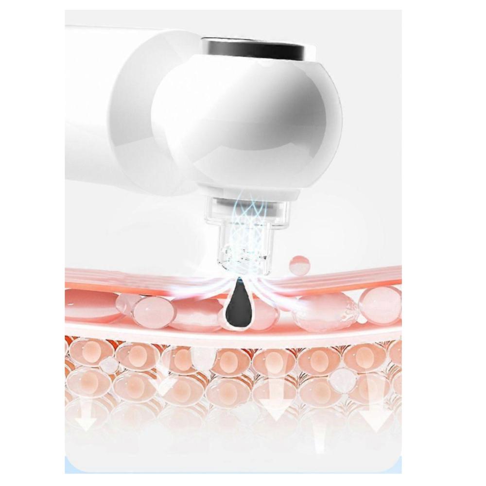 Hot compress small bubble blackhead device, pore cleaning device, acne removal beauty device