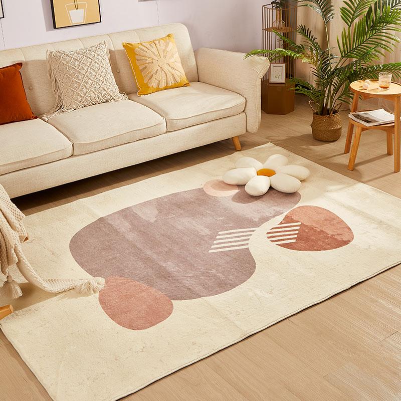 

Alfombras minimalistas modernas para dormitorio,alfombra de salón de felpa gruesa,Alfombra de área grande para el hogar 40x60cm