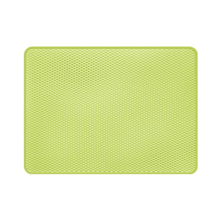 Extra Large Double Layer Cat Litter Mat: Anti-Tracking, Leak-Proof, Anti-Splatter Sand Control Mat