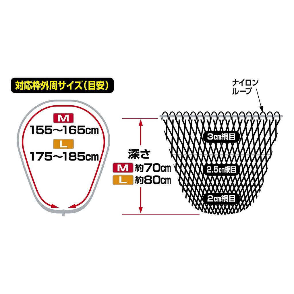 PROX PX8072M Replacement Nylon Medium Net, Oval,