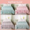 Summer Flower Rabbit Bear Print Airconditioner Quilt Solid Color Bedroom For