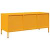 TV Cabinet Mustard Yellow 101.5 X 39 X 43.5 Cm Cold Rolled Steel