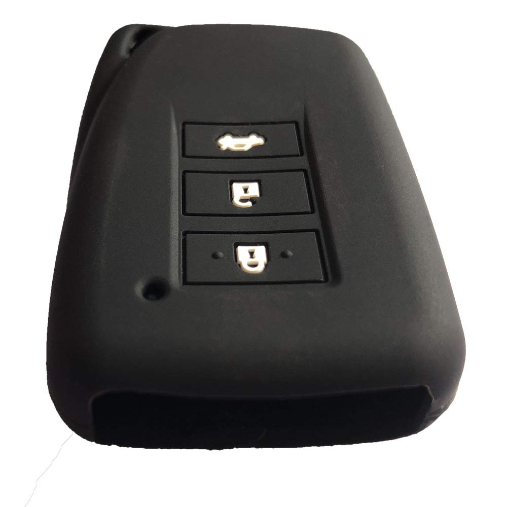 ZIAN LEXUS Lexus 3 Button Smart Key Case Key Cover Compatible with GS IS