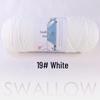 Large Skein 5-Ply Milk Cotton Yarn: Luxurious Plush for Doll Making & Seat Cushions, Available in 80 Colors