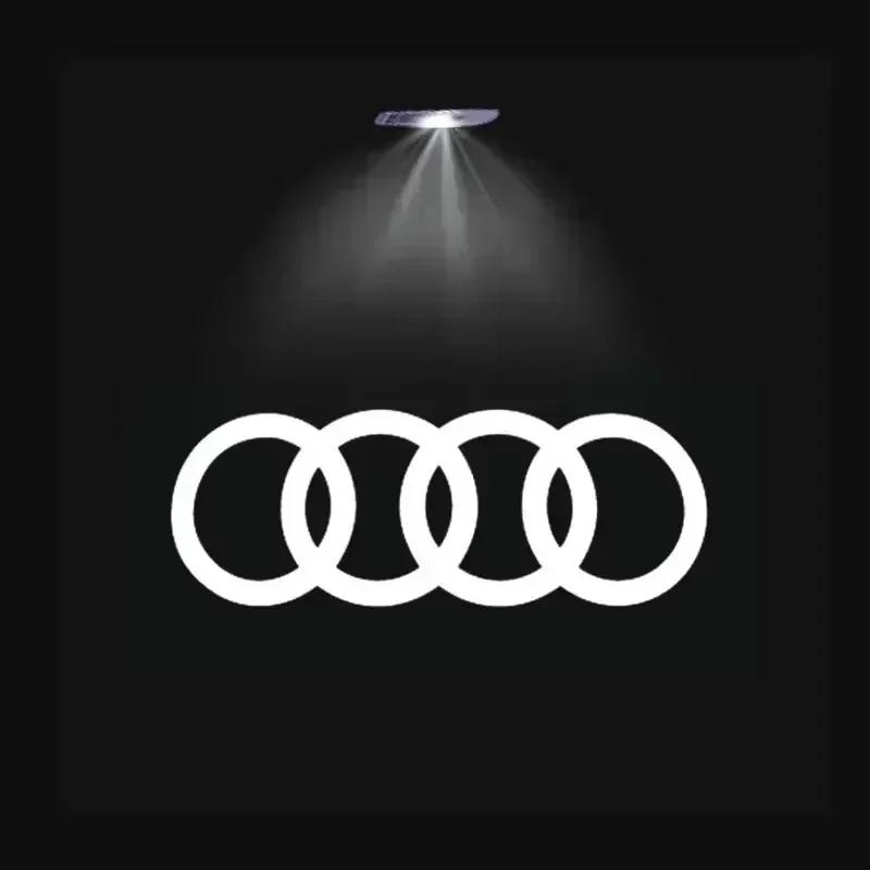 Car Door Welcome Light Led HD Projector Lamp For Audi A3 A4 B8 8P 8V A6 C7 A5 Q5 B7 B6 B9 SLINE QUTTRO RS Q3 Q7 S3 S4 S5 S6 S8
