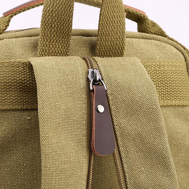 Canvas For Backpack Laptop Men Backpack Travel Backpack School Bag Waterproof Men Bag Pack Mochila