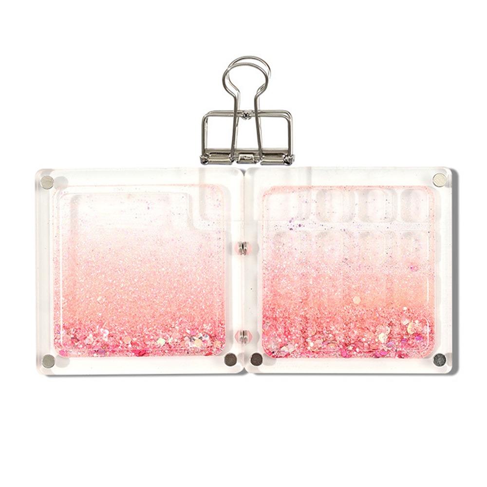 Magnetic Watercolor Paint Palette Acrylic Empty Paint Box Portable Paint Pigment Box  Travel