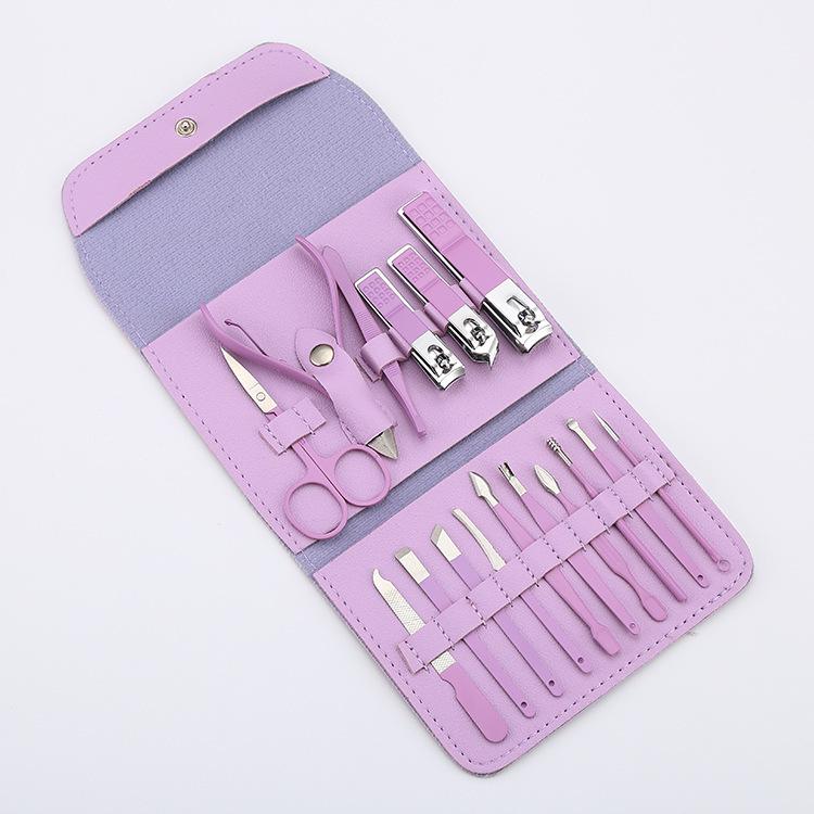 Custom Nail Clipper Set: Clippers, Tweezers, Scissors, Ear Pick & Foot Care Tools