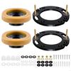 Thick Toilet Wax Seal Set Featuring Bolts Set 3 Inch for Flange Security HX6C