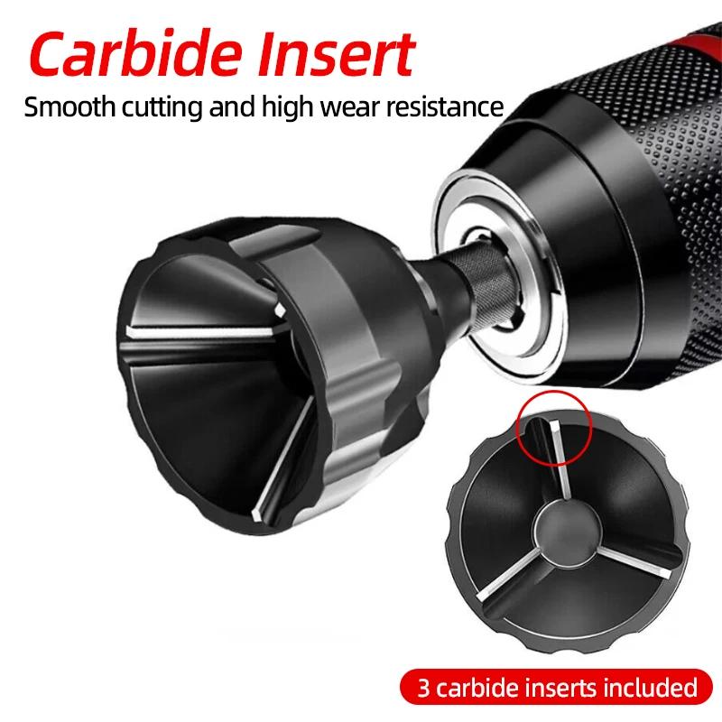 Deburring External Chamfer Tool Remove Burr Clean Bolt Tools Cutter Bolts Thread Fillet Trimming Knife Accessories 3-20mm 5-25mm