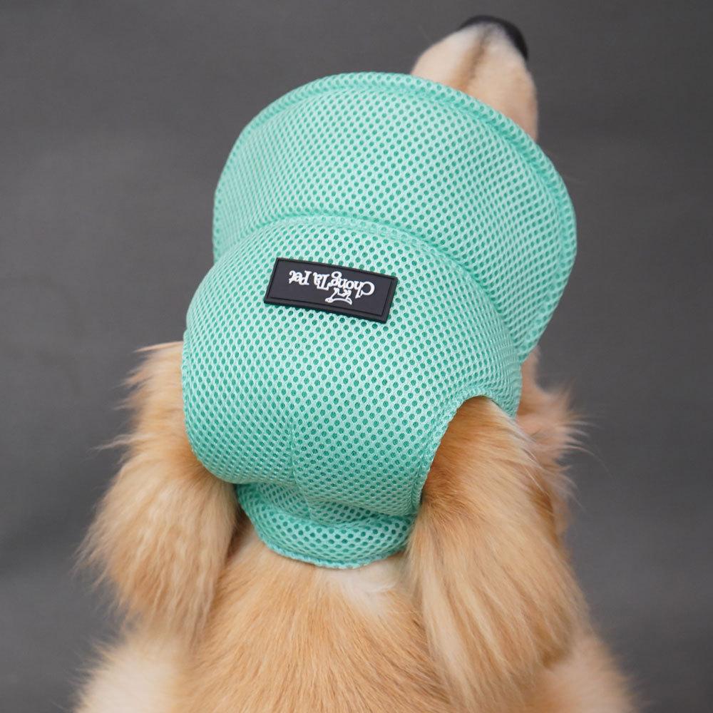 Pet hat leaking ears breathable golden retriever dog hat summer blackout sun protection hat new