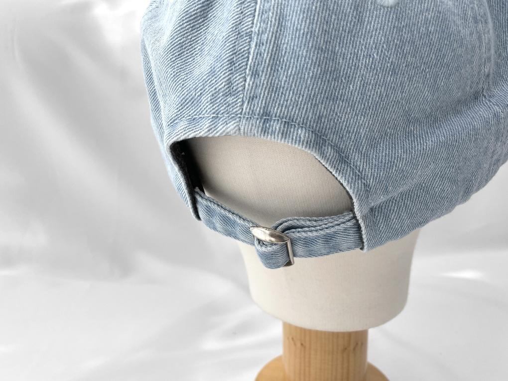 Women's Unisex Smile Denim Ball Cap Basic Cap