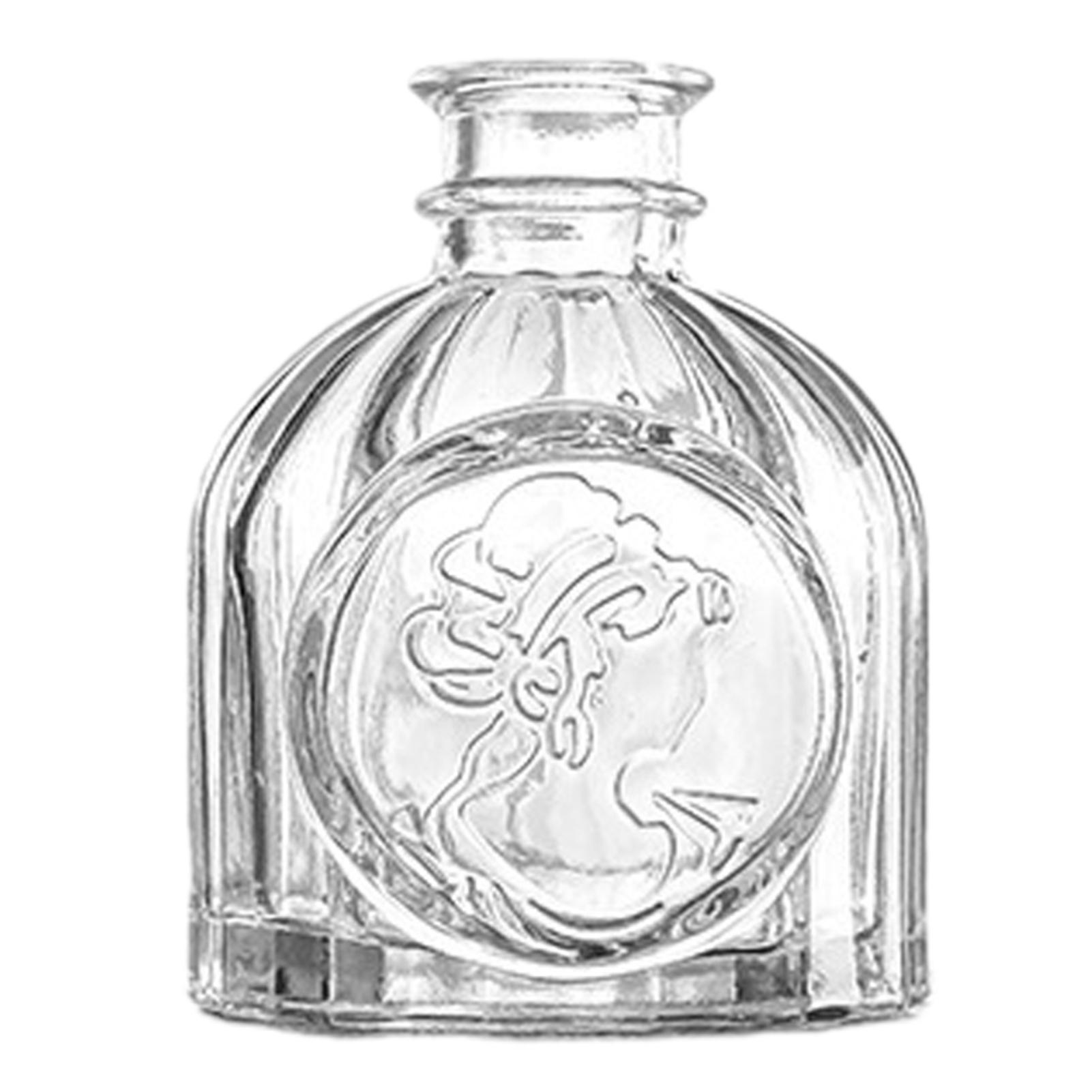 

Винтажная французская ваза из прозрачного стекла, декоративный широкий горшок для растений, декор для столешницы, многоразовый современный гидропонный кувшин для цветов