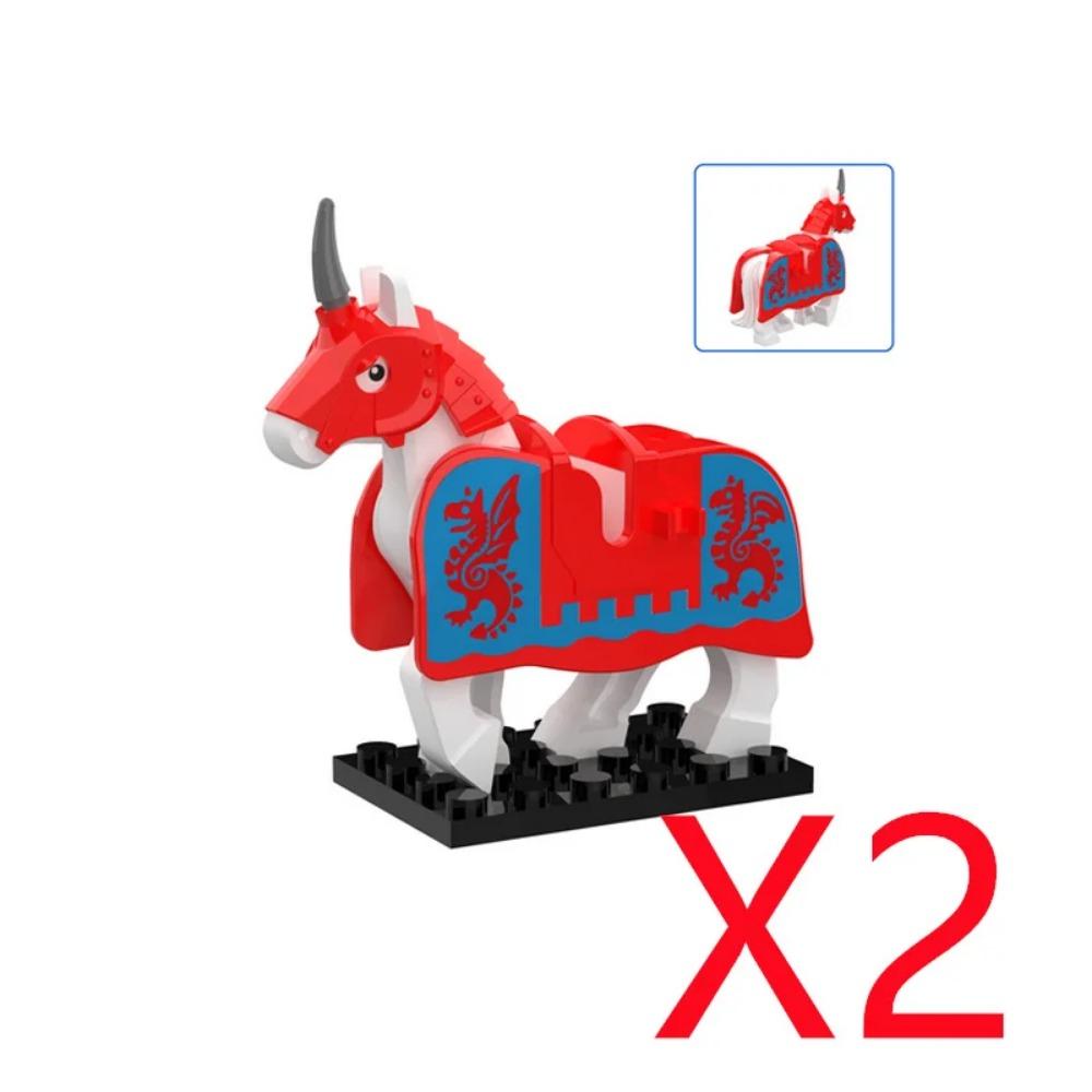 

3-8СМ Строительная игрушка Средневековая военная архитектура Строительные блоки Персонаж Рыцарь Боевой конь Щит Конь Веревка Седло Креативные аксессуары Подарок Игрушка