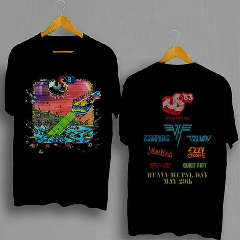 Nuova t-shirt Festival USA 1983 California 83 Glen Helen Park made in USA