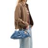 Coach Faye 38 Classic Monogram Logo Drawstring Closure Detachable Shoulder Strap Denim Tote Bag Large Women Tote Bag Indigo CDB97-IMTYV