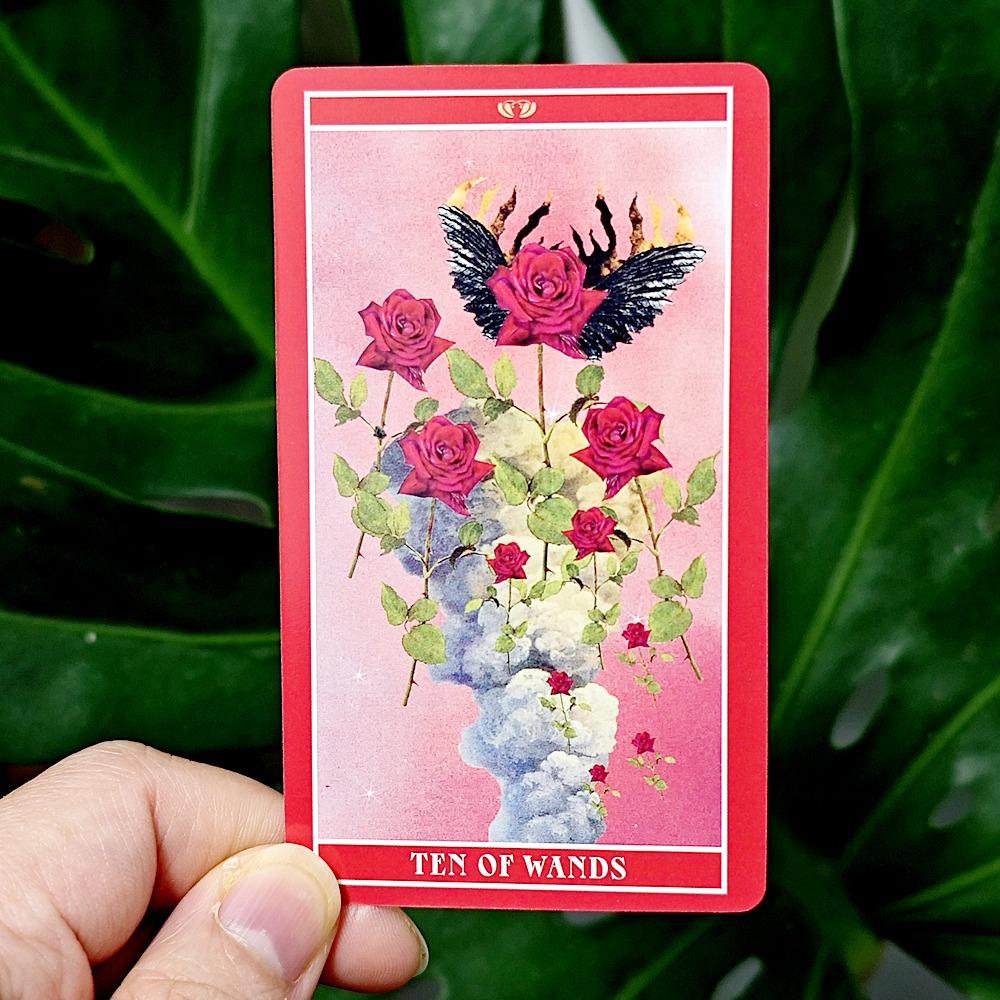 Goddess of Love Tarot: A Deck for Embodying The Erotic Divine Feminine 78 Pcs Cards 10.3*6cm