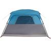 Family Tent for 6 Persons Blue Waterproof
