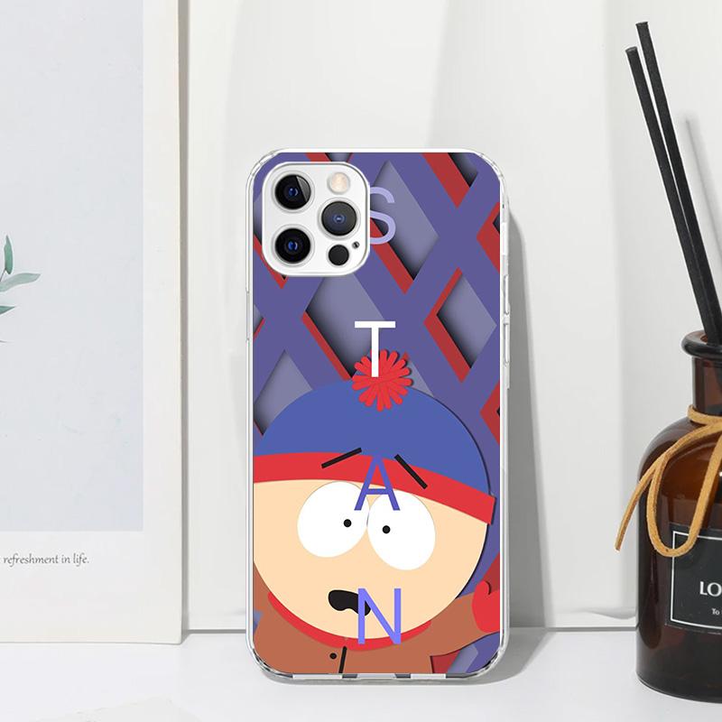 Cartoon S-South-Parkes Phone Case For Iphone 17 Air 16 15 Plus 16E 14 Pro Max 13 Mini 12 11 7 8 SE Fundas Soft Back Cover 17 Air