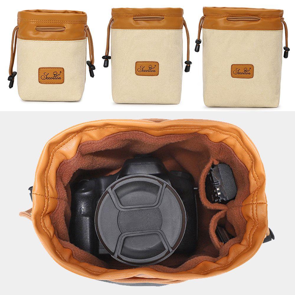

DSLR Camera Camera Accessories Camera Bag Drawstring Pouch Lens Bag Photography Bag