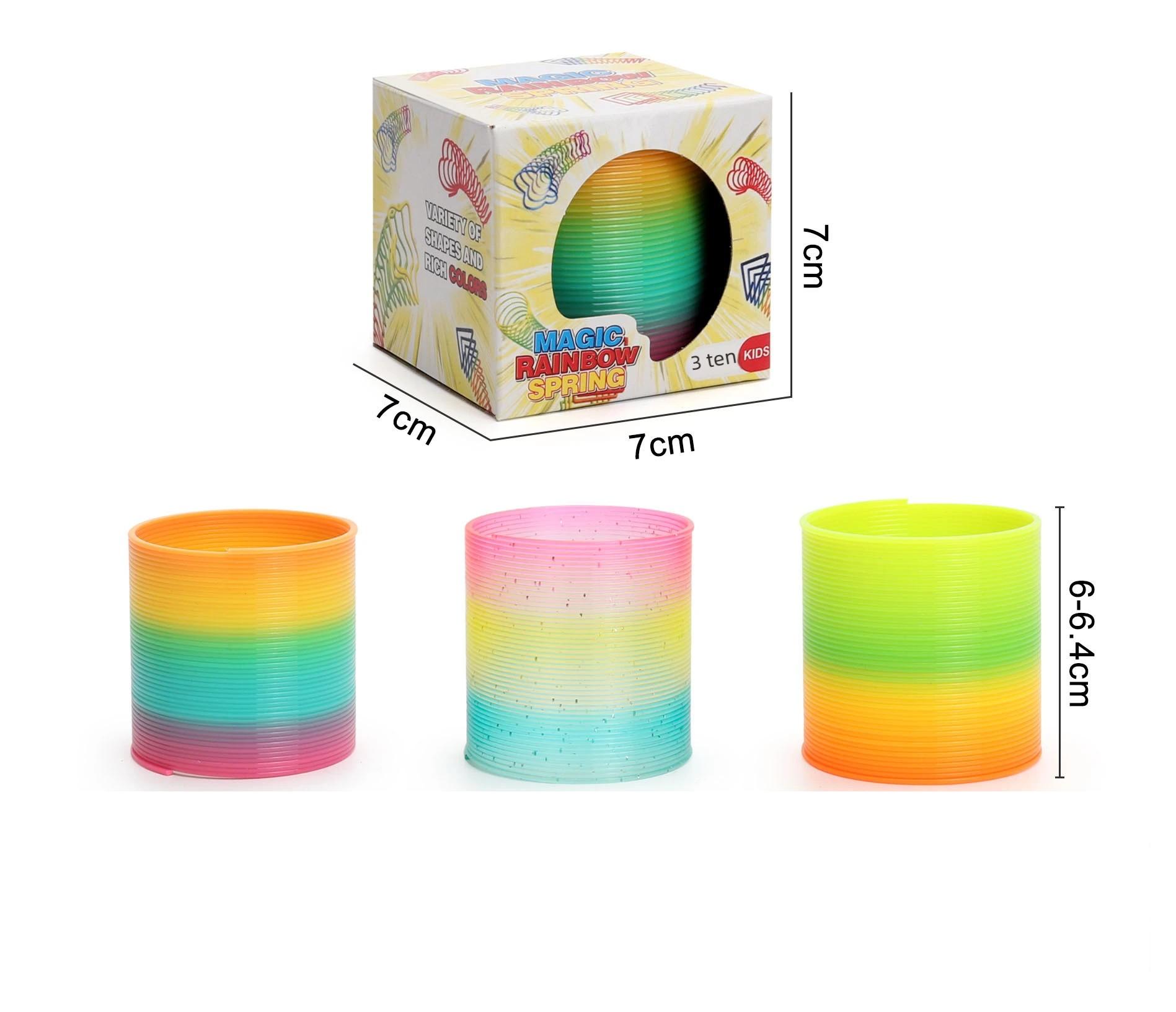 

Medium-Sized Window Box Rainbow Ring, Children s Colorful Small Spring Ring Magiaster, Birthdays, and Other Holidays)