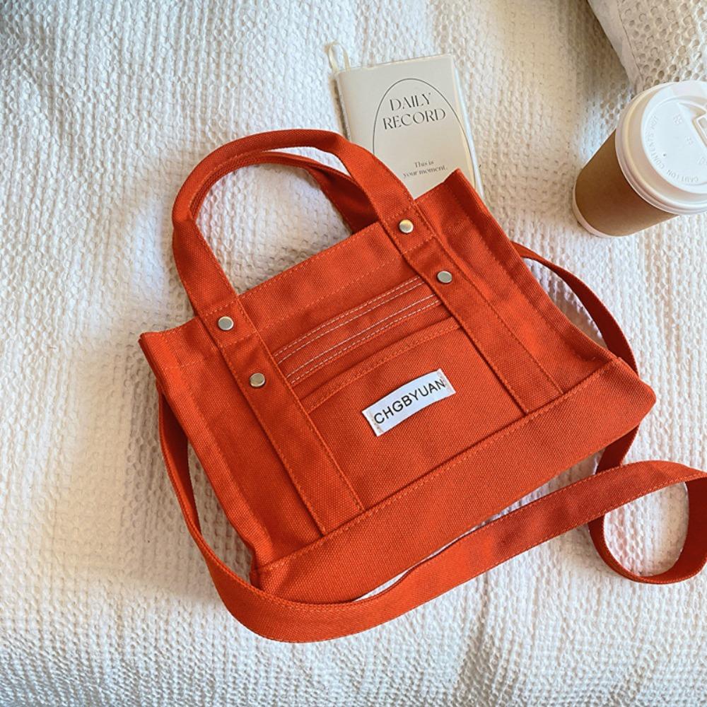 Handbag Canvas Bag Simple Cloth Crossbody Bag Casual Shoulder Bag  Boys