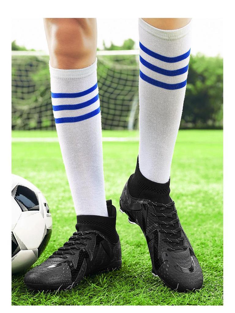 Children's TF Football Shoes: Men's Outdoor Non-slip Breathable Training Sneakers for Turf