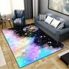 Galaxy Moon Carpet Rug for Living Room Bedroom Home Sofa Decoration,Kids Play Non-slip Floor Mat