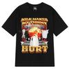 Milk Makes My Tummy Hurt T-shirt Lactose Tolerant Funny Graphic T Shirt Fashion Vintage Hip Hop Short Sleeve Aesthetic Clothe...