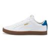 Puma Smash Vulc V3 Lo Bianco Blu Mykonos Gomma Sneakers Unisex 380752-08