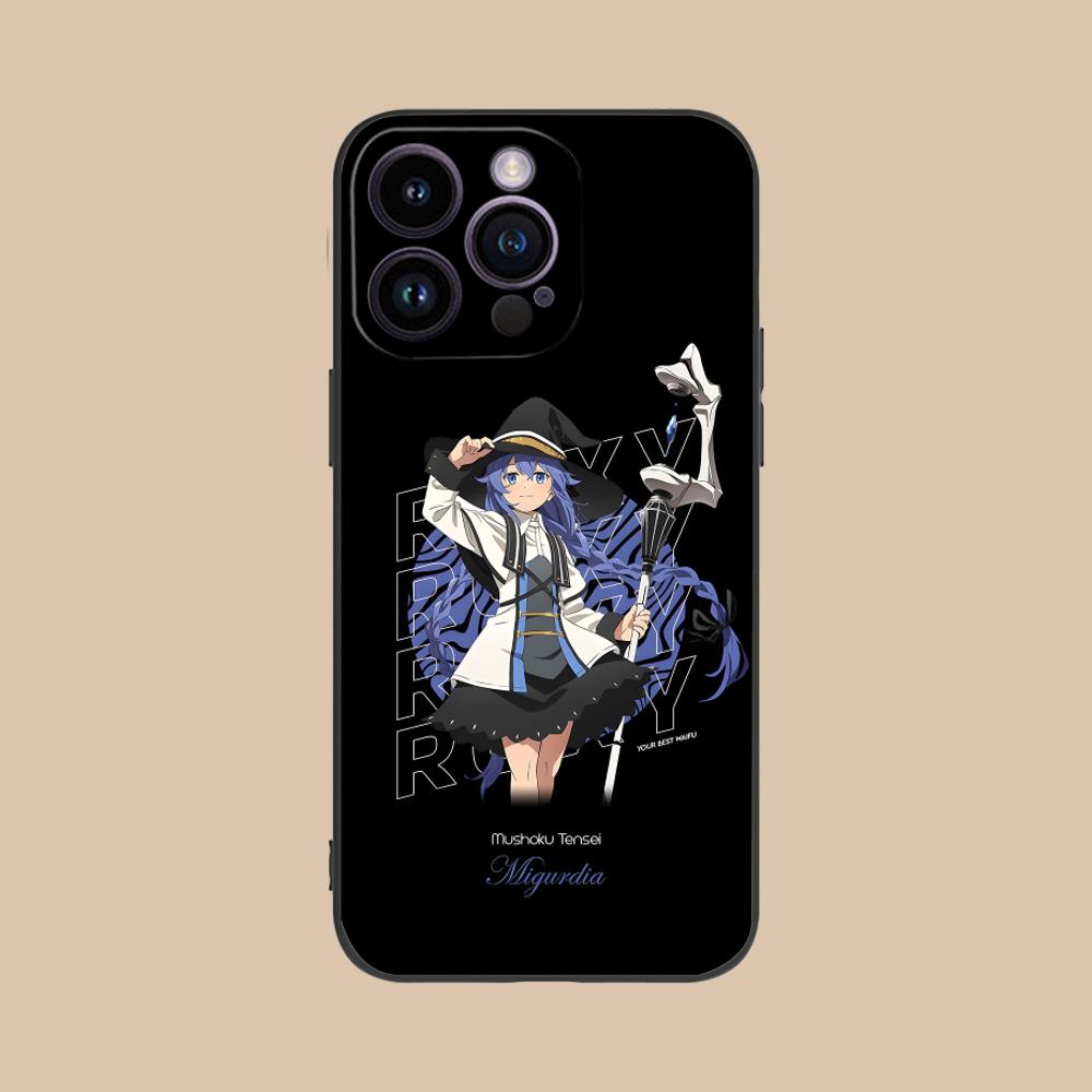 Mushoku Tensei Roxy Mobile Phone Case for iPhone 17 16 15 14 13 12 11 X XR XS 8 7 Air Pro Max Plus Mini Colorful Cover Pretty