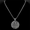 Saint Joseph Christian Baby Jesus Medal Necklace for Women Men Stainless Steel Silver Color Necklaces Amulet Jewelry Gift