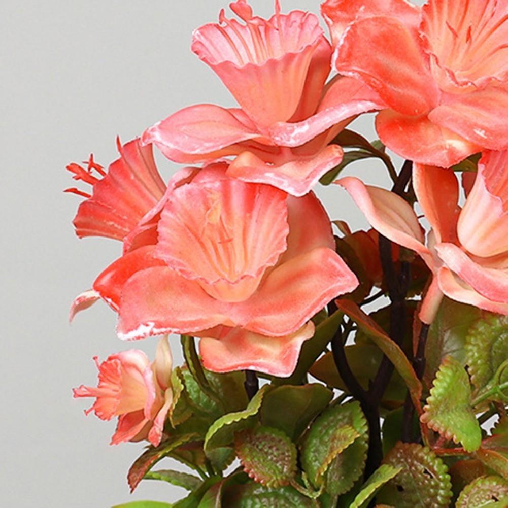 Yeni Pratik Yapay Çiçekler Saksı Ev Ev Dekorasyonu Saksı Bitkisi