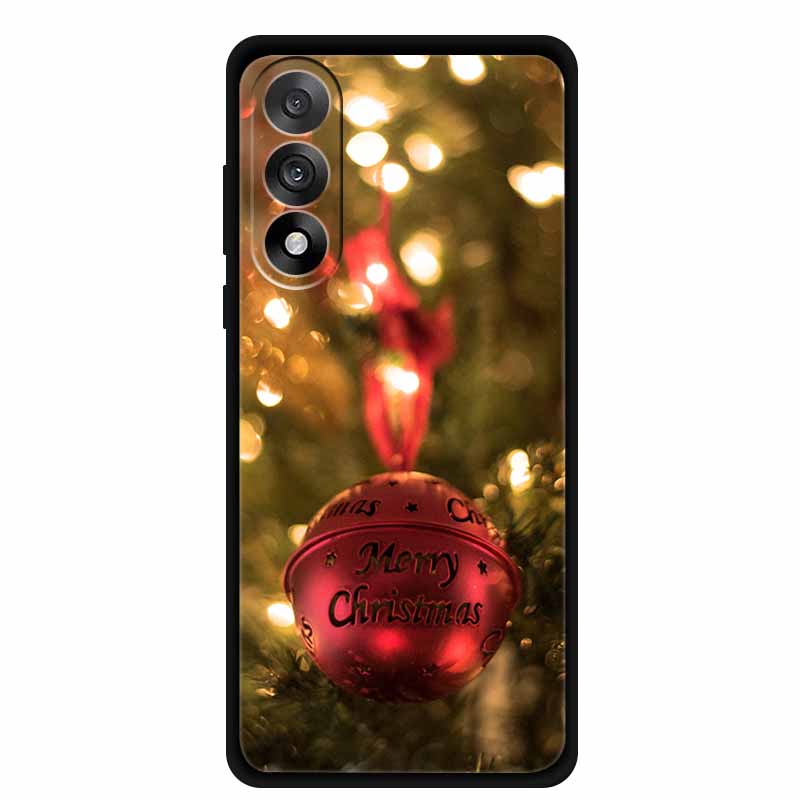 Christmas Phone Cases For OnePlus Nord 5 5G Case Shockproof Silicone Soft Black Cover Christmas Tree for 1+ Nord 5 5G Back Cover