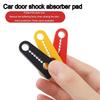 4pcs Sound Damper Door Lock Buffer Car Door Lock Buckle,Silicone Protector Pad,Door Closing Noise Reduction Anti-collision Cover
