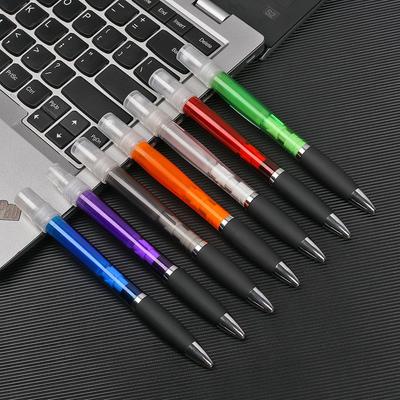 Portable Stationery Writing Tools Disinfectant Ballpoint Pen Spray Gel Pen Travel Perfume Bottle