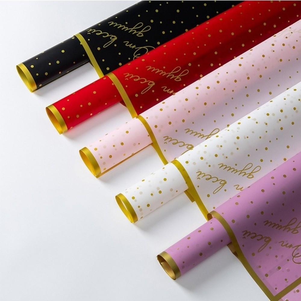 20 Sheets Waterproof Flower Wrapping Paper Florist Supplies  for Wedding, Birthday, Valentine's Day