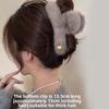 Large Plush Hair Claw Autumn/Winter 2026 New Women's Hair Accessories High-End Feel Shark Claw Hairpin Fashionable Hair Accessor