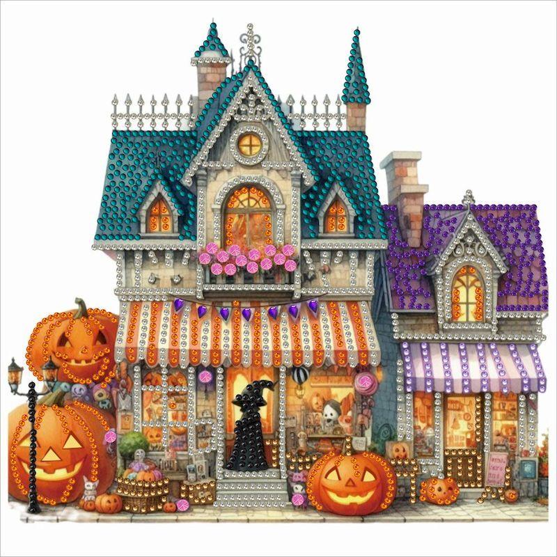 GATYZTORY 5D DIY Special Shape Diamond Painting Diy Crafts Diy Gift House Scenery Paint With Diamonds Art Supplies Art Supplies