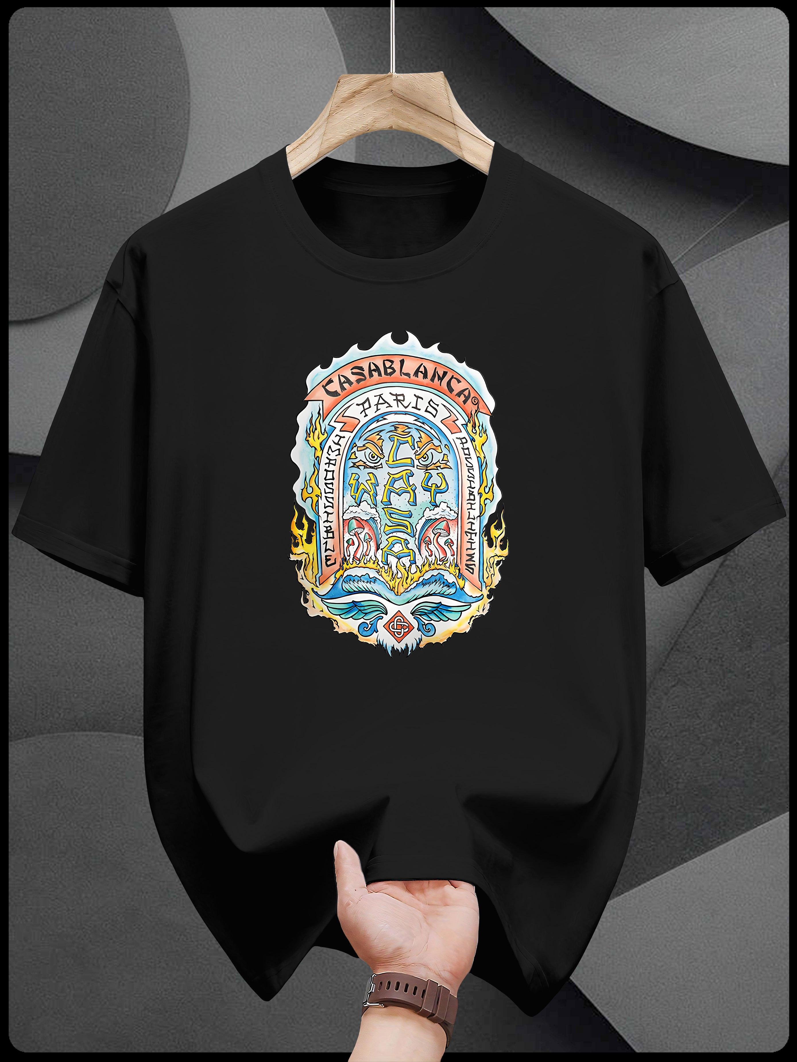 

Heavyweight Cotton T-shirt - White Vintage Cabaret Graphic Tee S