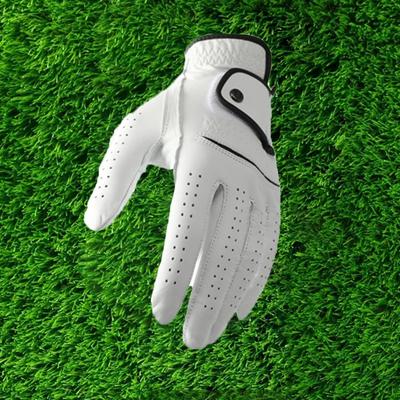 Sheepskin Leather Golfing Glove Breathable Golf Accessories Soft Men's Sports Golf Glove  Golfer