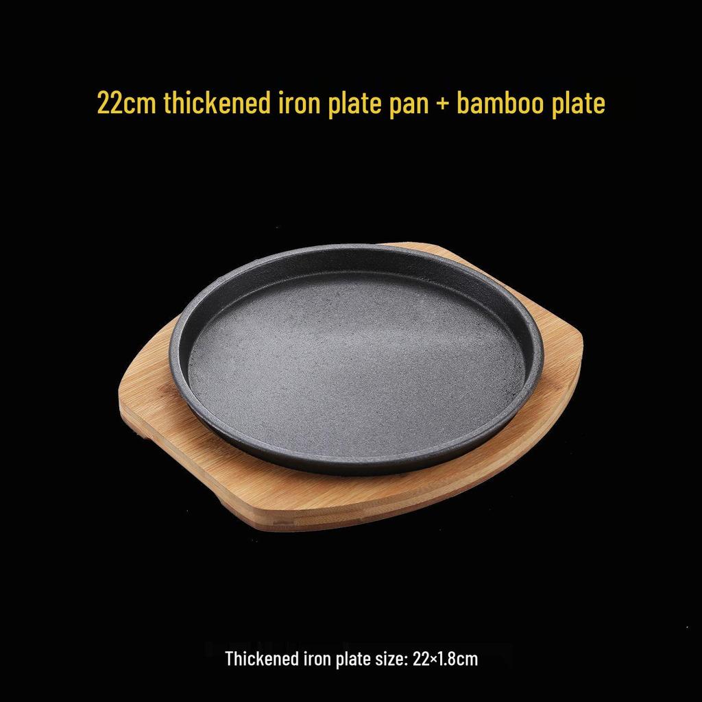 Cast Iron Griddle & Grill Pan for Fish, Steak & More