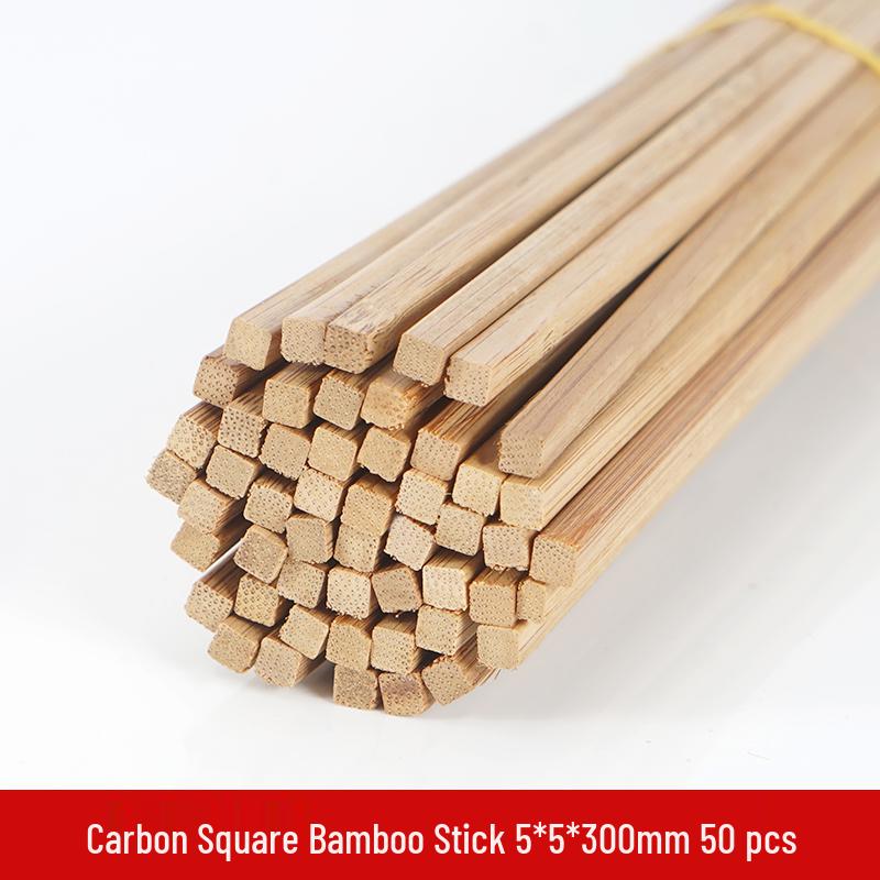 Bamboo and Wooden Craft Sticks: DIY Model Strips and Slices