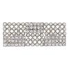 String Pearl Rhinestone Obi Clasp Obi Clasp Boxed Kimono Yukata Day Gift Kimono Kimono Accessory 01 Checkered Three-part Mother's (C Silver)