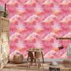 Watercolor Galaxy Powder Pink Wallpaper for Living Room and Bedroom 50x1000