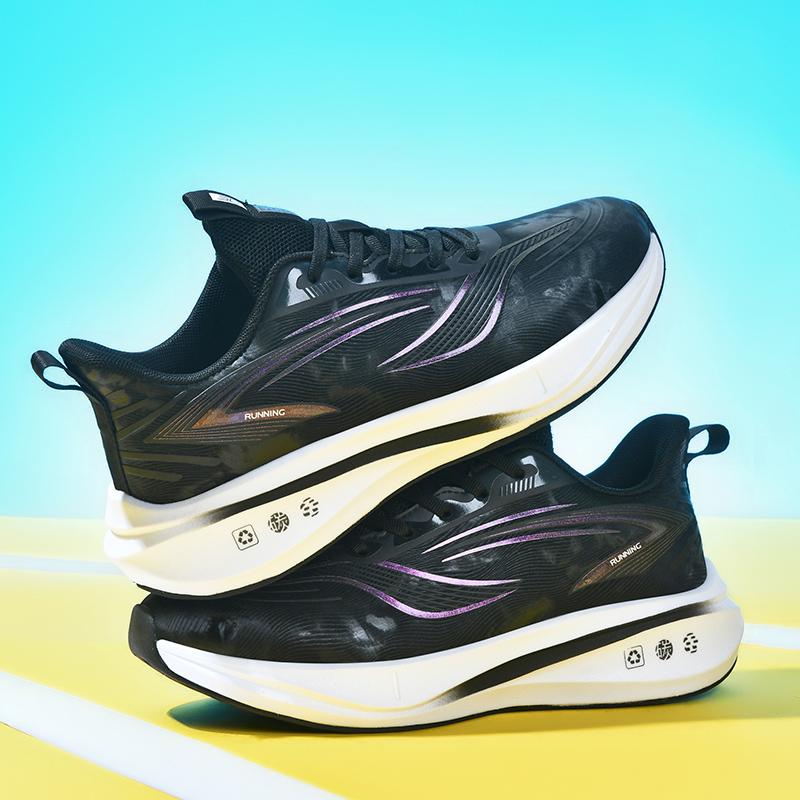 

Мужская спортивная обувь, кроссовки для бега на всю длину из углеродного волокна, мужские кроссовки для марафона с амортизацией, кроссовки для легкой атлетики и тренировок 39