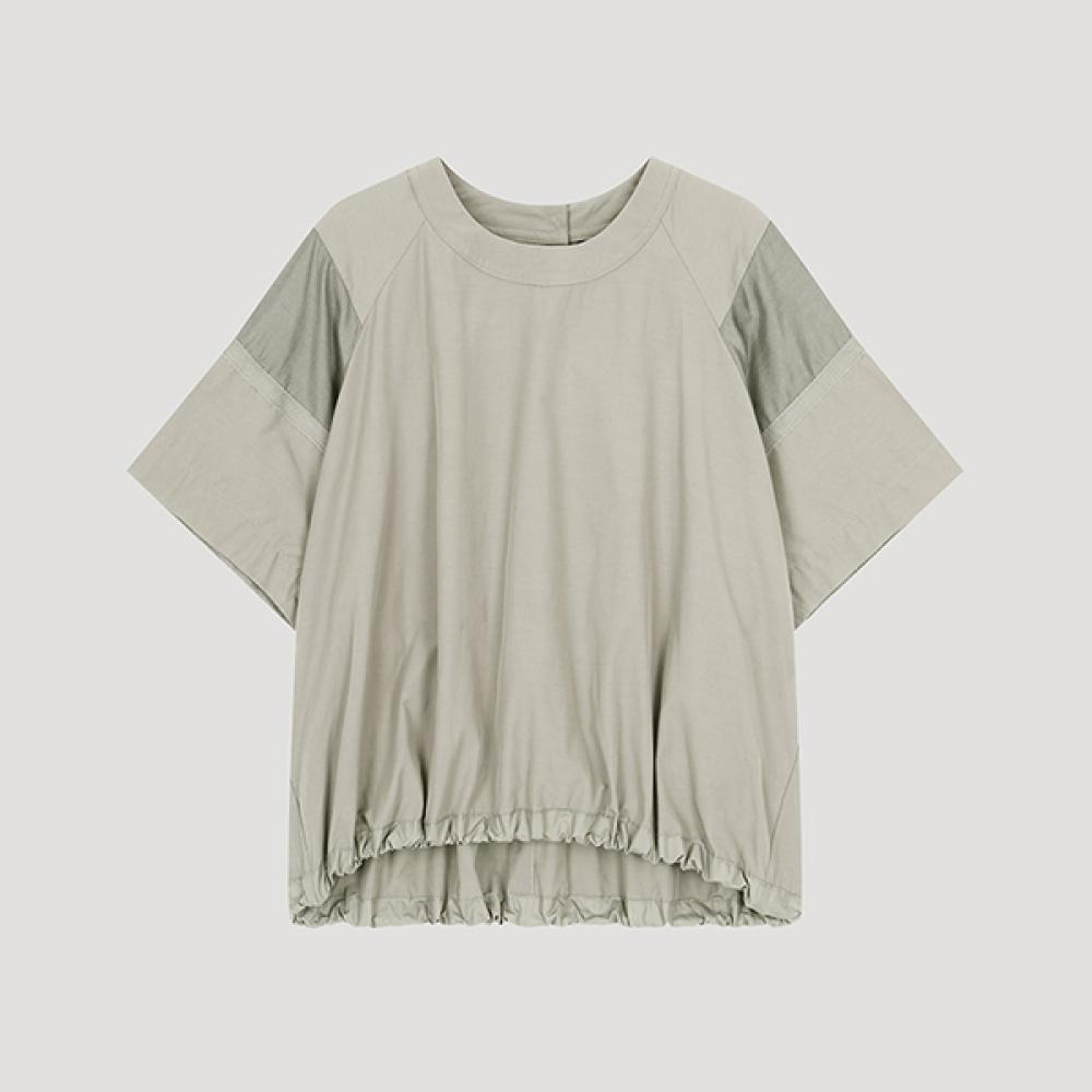 

She S Miss Color Matching Реглан Стринги Блуза Swwblo21070 Kh Khaki/55