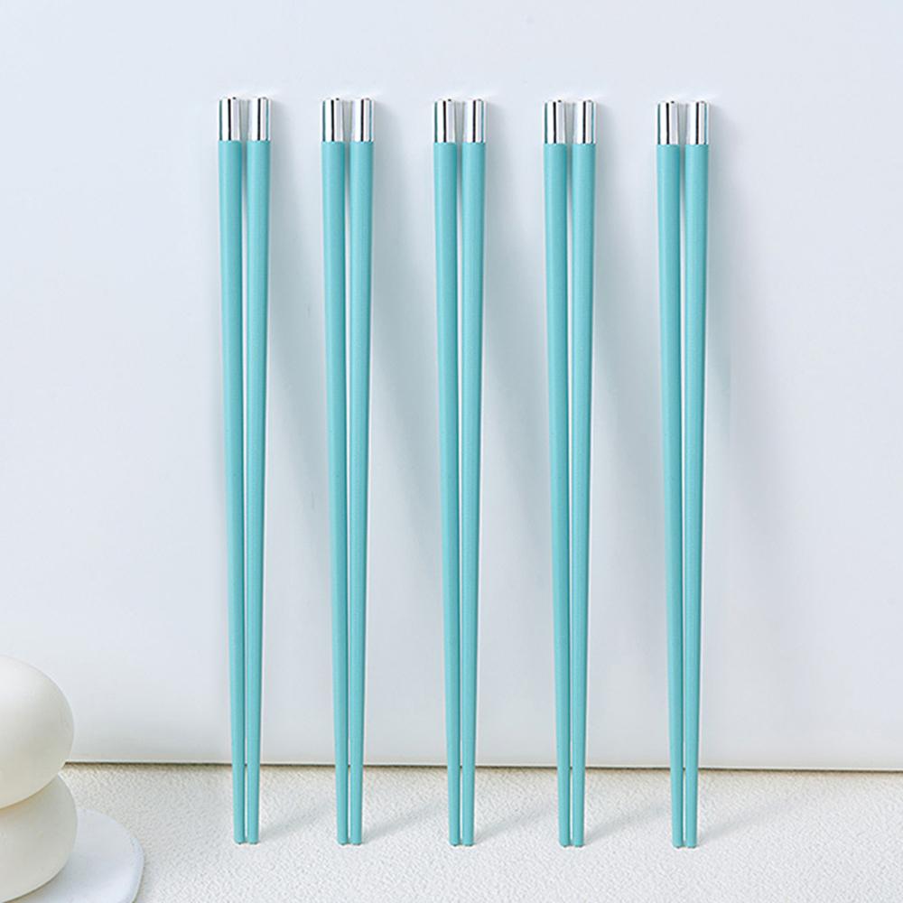 5Pairs High Quality Japanese Non-Slip Chopsticks Korean Hotel Restaurant Portable Healthy Food Stick Sushi Kitchen Chopsticks