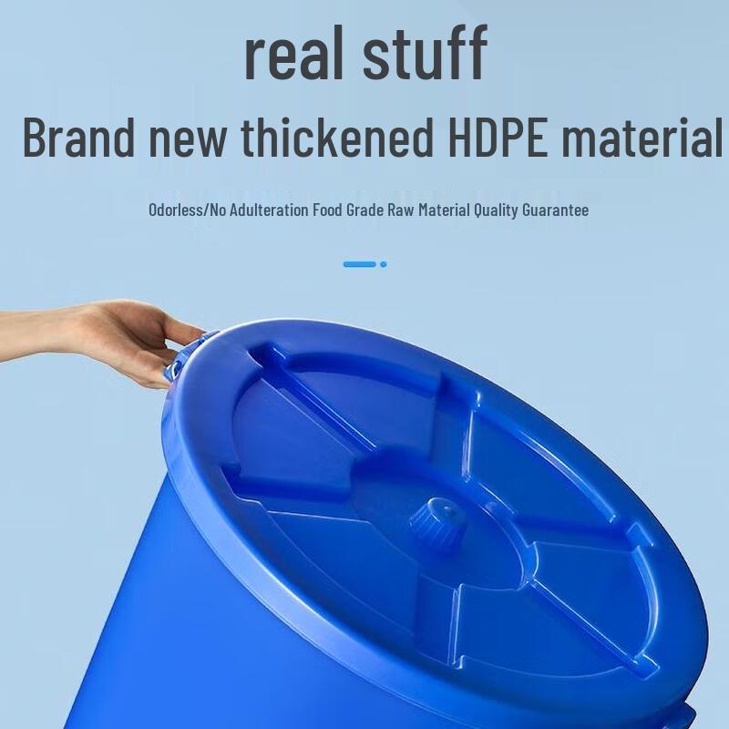 Kraftig rund utomhuskärl för kommersiellt bruk, 65 L