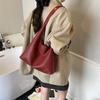 Fashion Popular Retro Woven Commuter Tote Bag Niche Design Underarm Bag Women's Large Capacity Shoulder Bag